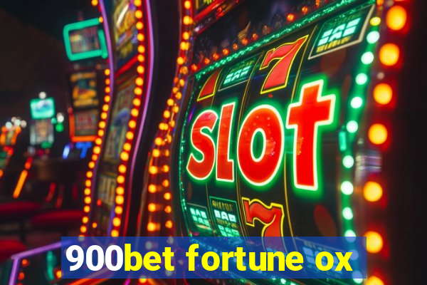 900bet fortune ox